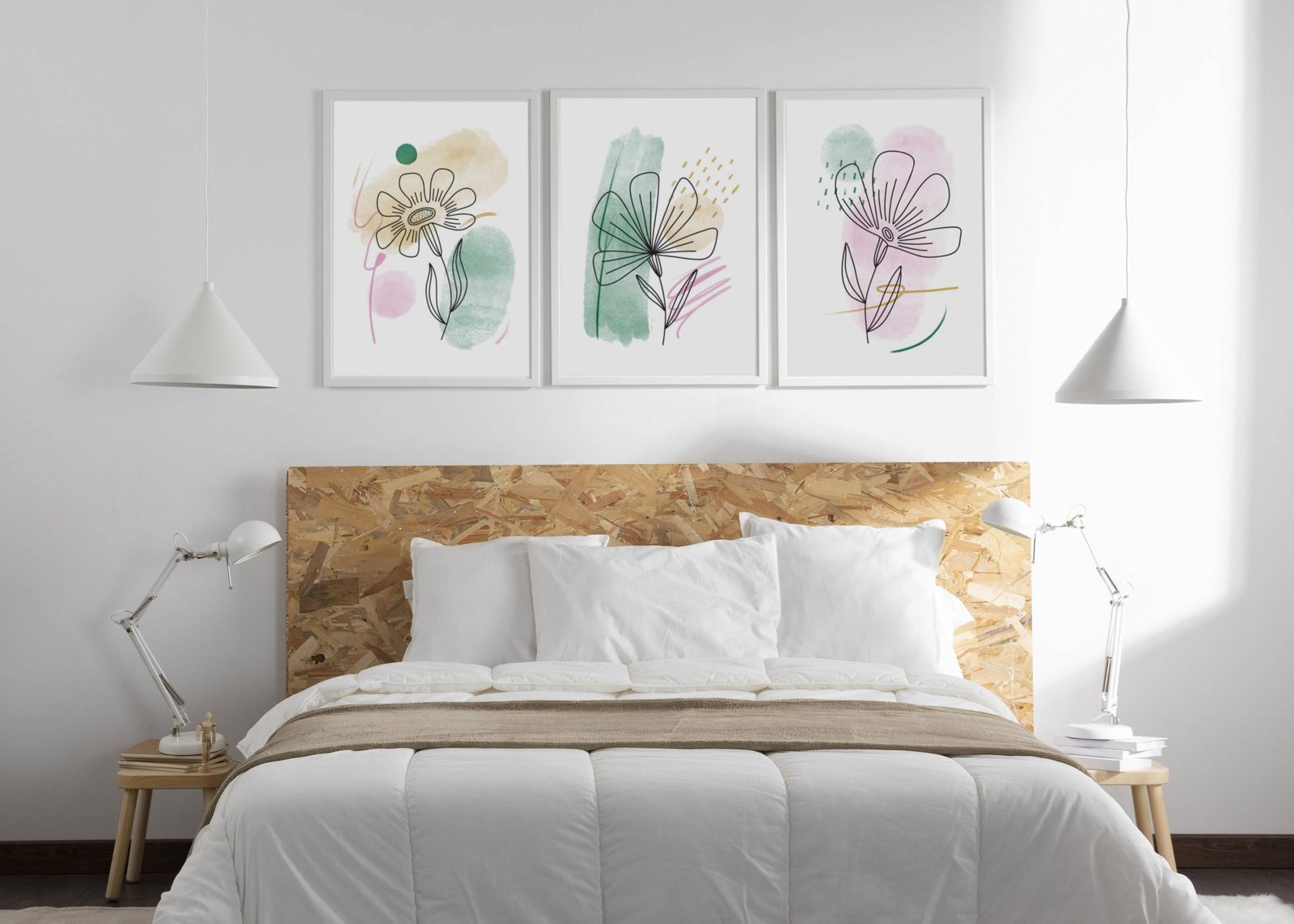 canvas wall decor for bedroom